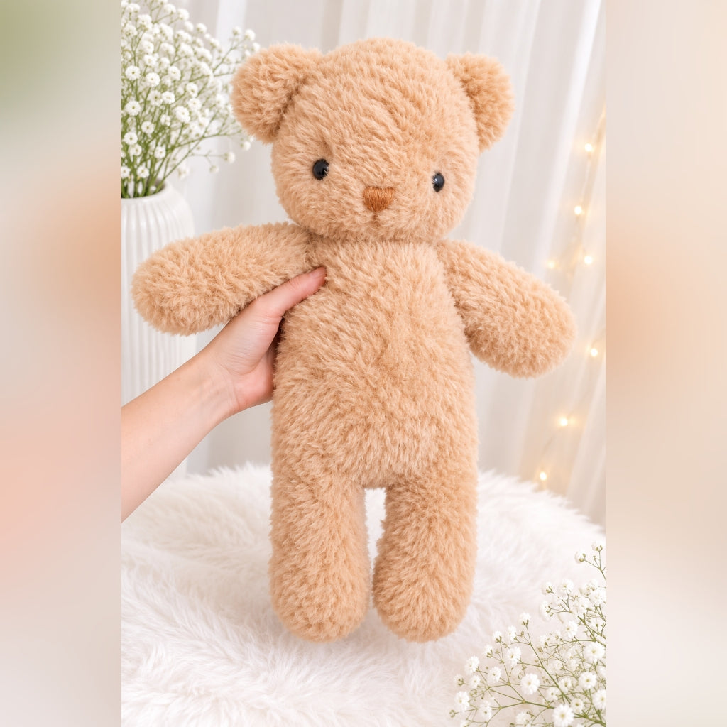 Honey Bear Plushie | Soft Teddy Bear Stuffed Animal Gift